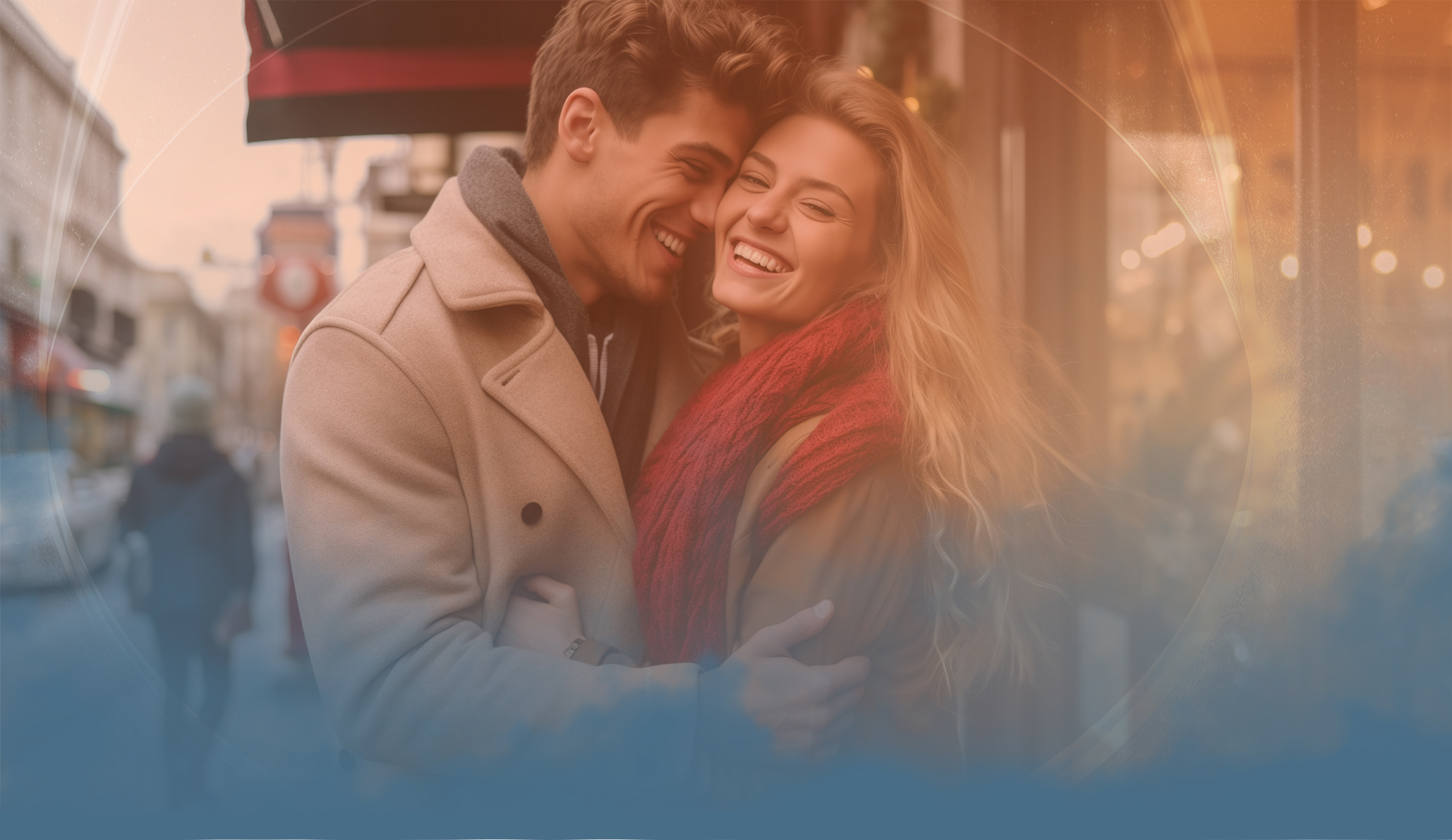 Paar beim Flirten – DirtFlirt.de